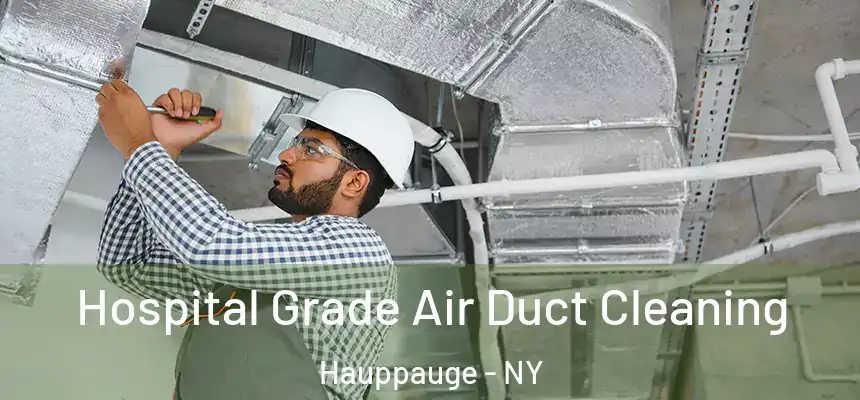 Hospital Grade Air Duct Cleaning Hauppauge - NY